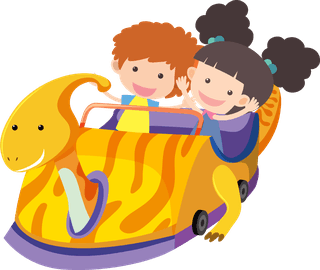 playingkids-riding-kids-children-rides-illustration-300110