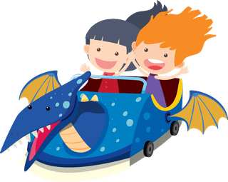 playingkids-riding-kids-children-rides-illustration-367971