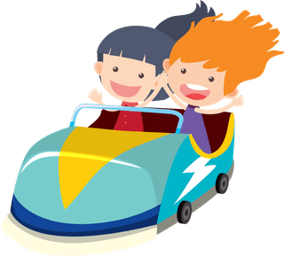 playingkids-riding-kids-children-rides-illustration-356918