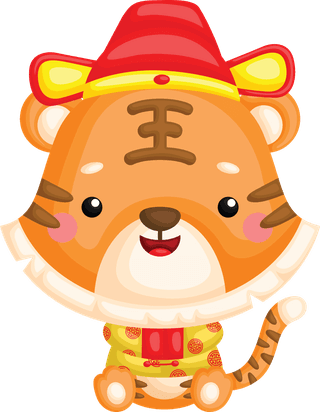 chinesenew-year-celebration-tiger-year-icons-869801
