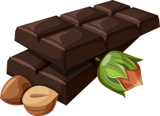 chocolatebar-fast-food-and-chocolate-with-ice-cream-icons-vector-312126