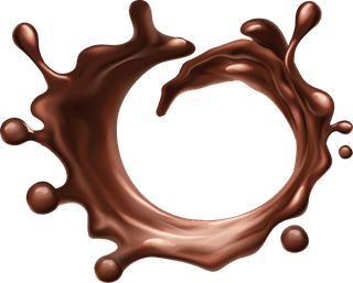chocolatewith-milk-chocolate-dirpping-vector-material-32086