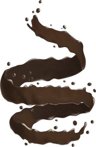 chocolatewith-milk-chocolate-dirpping-vector-material-70216
