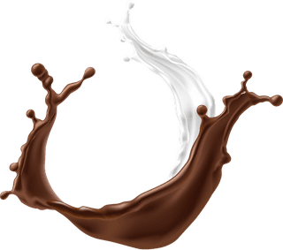 chocolatewith-milk-chocolate-dirpping-vector-material-874158