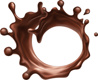chocolatewith-milk-chocolate-dirpping-vector-material-873314