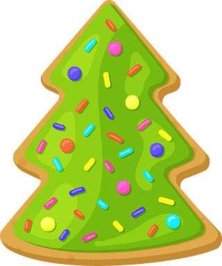 christmascookies-diy-vector-set-cookie-different-shape-winter-holiday-food-dessert-concept-78088