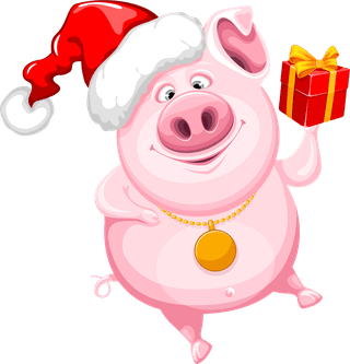 christmaspig-calendar-with-pig-year-design-vector-122278