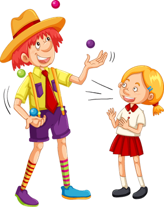 circusanimals-kids-tents-and-clowns-on-isolated-background-illustration-505753