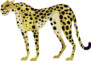 cloudedleopard-wild-animals-icons-antelope-leopard-rhino-bear-sketch-90120