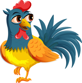 cockchicken-icon-classical-design-colorful-cute-cartoon-sketch-781028