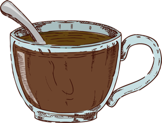coffeehand-drawn-colored-set-226379