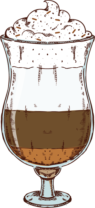 coffeehand-drawn-colored-set-171105