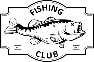 collectionof-bass-fishing-emblem-and-badge-491491