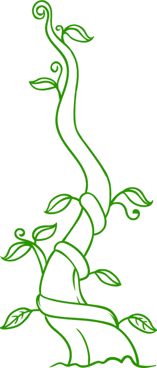 collectionof-hand-drawing-beanstalk-illustration-vector-709111