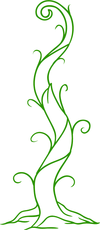 collectionof-hand-drawing-beanstalk-illustration-vector-795714