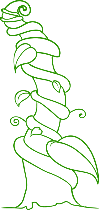collectionof-hand-drawing-beanstalk-illustration-vector-877598