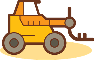 collectionof-variation-tractors-vector-in-cartoon-style-design-551037
