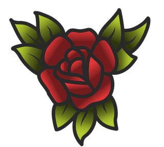 coloredhand-drawn-old-school-tattoo-vector-icons-such-as-swallows-roses-anchor-crossed-800759
