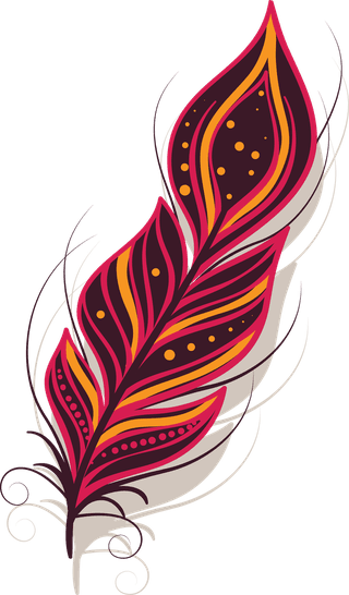 colorfulfeathers-vector-group-of-feather-feather-vector-761622