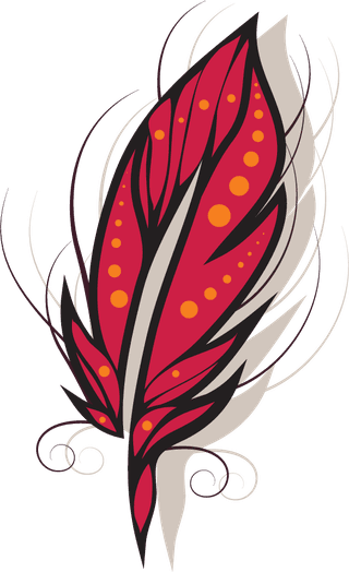 colorfulfeathers-vector-group-of-feather-feather-vector-60255