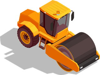 constructionmachinery-isometric-construction-machines-223488