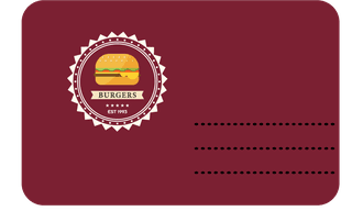 corporateidentity-collection-red-ornament-burger-logotype-355672