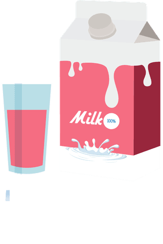 corporateidentity-sets-splashing-milk-logo-pink-decoration-869912