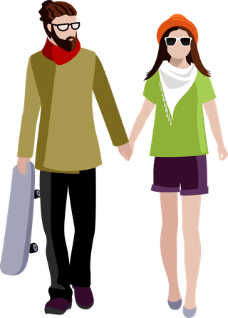 couplespeople-different-age-nationalities-spending-time-together-various-places-flat-132125