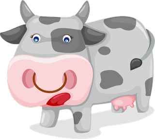 cowcartoon-animals-vector-262997