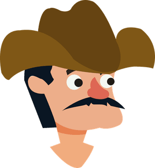 cowboysmale-avatar-collection-retro-character-colored-cartoon-240727