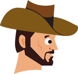cowboysmale-avatar-collection-retro-character-colored-cartoon-13252