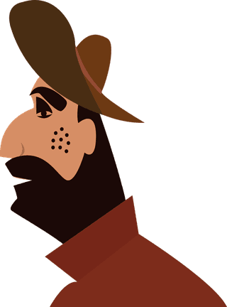 cowboysmale-avatar-collection-retro-character-colored-cartoon-891905