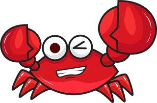 crabdecorative-crabs-icons-funny-emotional-stylized-cartoon-sketch-51028