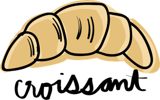 croissantdrawing-style-food-collection-118164