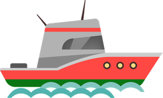 flatcruise-icon-boats-captain-hat-lifeboat-118293