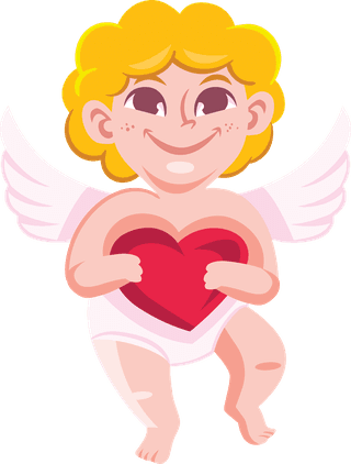 cupidhand-drawn-christmas-angel-illustration-collection-863015