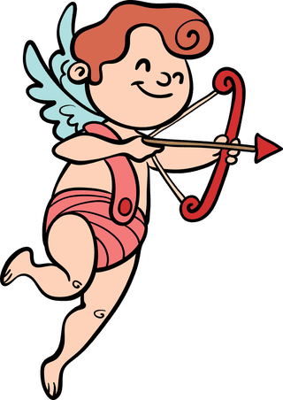 cupidhand-drawn-christmas-angel-illustration-collection-813633