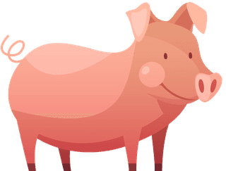 cuteanimals-farm-animals-cartoon-icons-set-hen-gobbler-cow-horse-ram-cat-bunny-isolated-476930