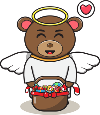 cutebear-angel-cartoon-740225