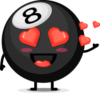 cutebilliard-ball-mascot-51317