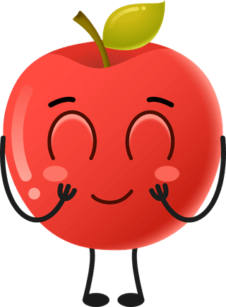 cutecartoon-apple-fruit-vector-character-942080
