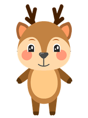 cutecartoon-deer-illustration-for-kids-design-107274