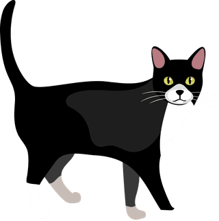 cutecartoon-kitties-cats-with-different-colored-fur-markings-standing-sitting-walking-vector-912373