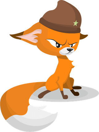 cutecartoon-red-fox-funny-animal-138461