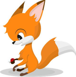 cutecartoon-red-fox-funny-animal-517251