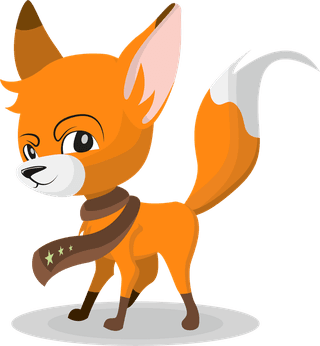 cutecartoon-red-fox-funny-animal-44308