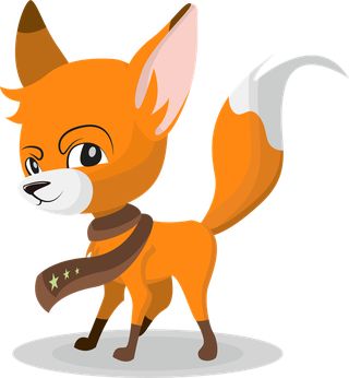 cutecartoon-red-fox-funny-animal-44308