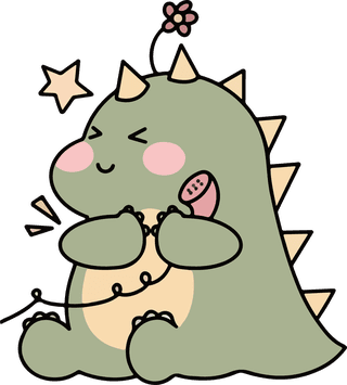 cutecoolest-dinosaur-drawing-picture-drawn-dinosaur-vector-cover-606372