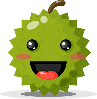 cutedurians-with-emoticons-404647