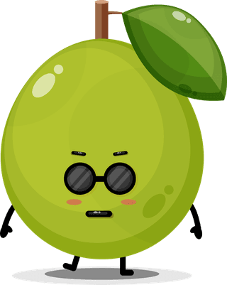 cuteguava-mascot-guava-character-245559